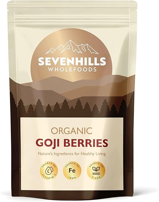 sevenhills wholefoods organic raw goji berries 200g sevenhills wholefoods organic raw goji berries 200g